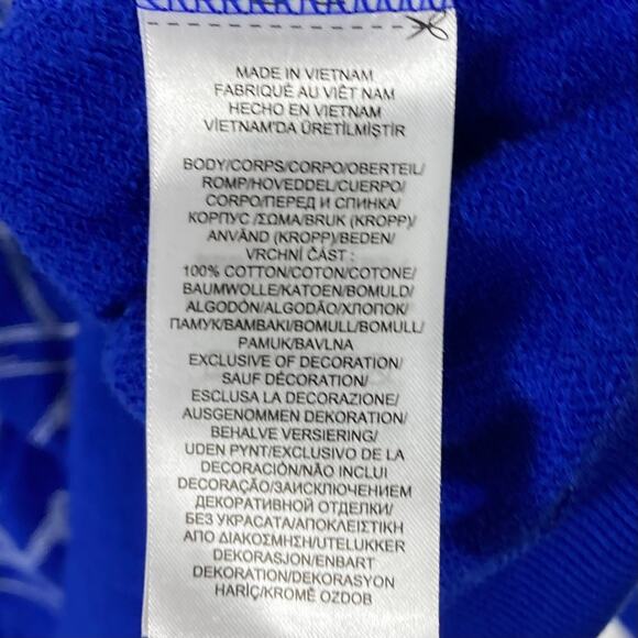 NWOT LAUREN RALPH LAUREN Hoodie Sweatshirt 2X Royal-Blue Equestrian-Horse LongSl - Picture 7 of 10